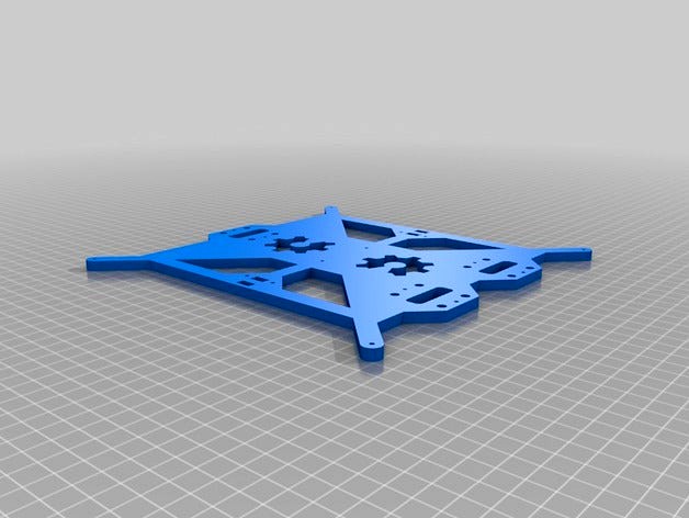 Prusa i3 Single Frame Y-Carriage by atancito