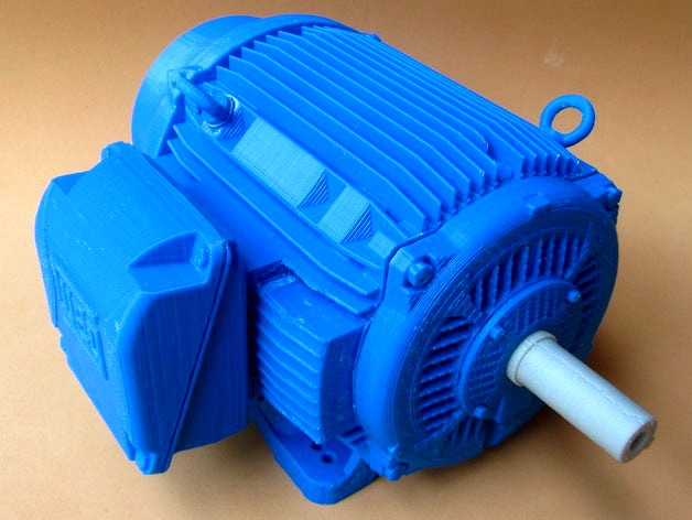 WEG Electric Motor W22 1:5 model, frame 364/5T 60HP by pauloblank