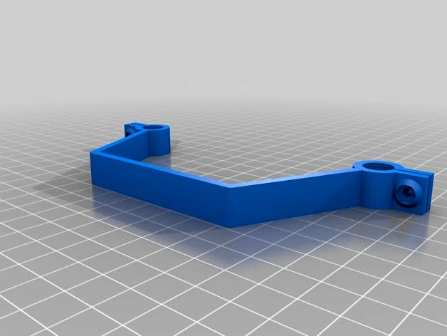 Parametric mounting bar for multicopter by egil