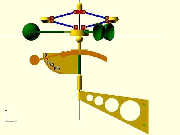 Mechanical Anemometer by GA_3D