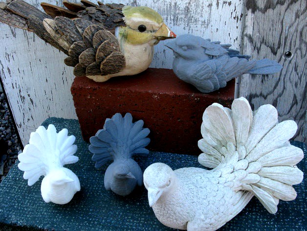 Two Bird Models by pmoews
