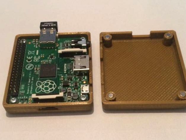 RaspberryPi A+ Case with magnets by qubit01