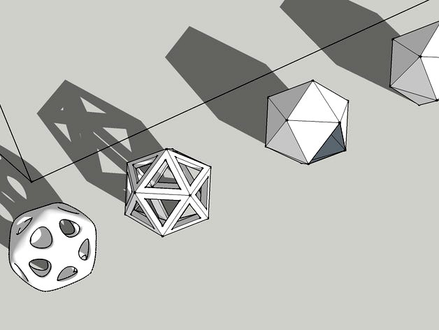 Icosahedron by Fredbartels