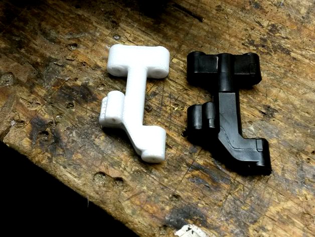 Tamiya narrow front arm 4mm Right side by vw83gti
