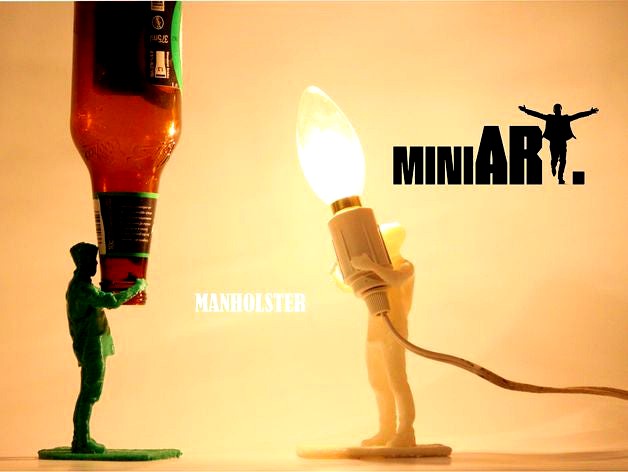 miniART | MANHOLSTER - Turning humans and animals into functional & artistic objects. by Avooq