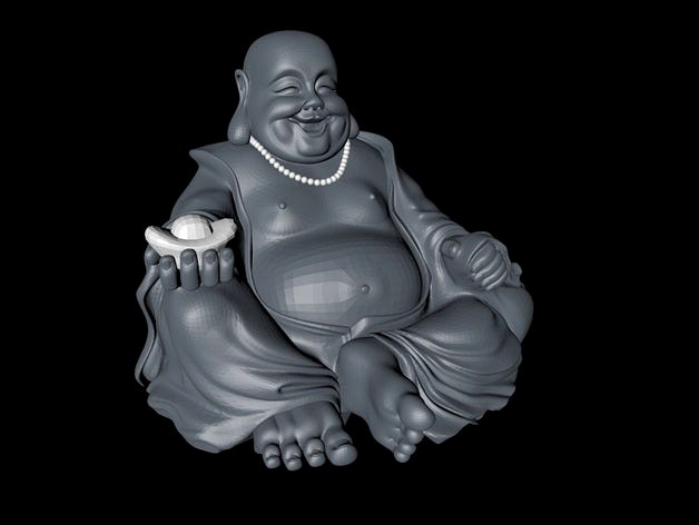 chinese Maitreya by litianlaile