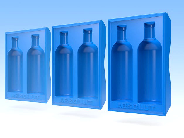 Absolut Vodka Ice Cube Tray by Absolut