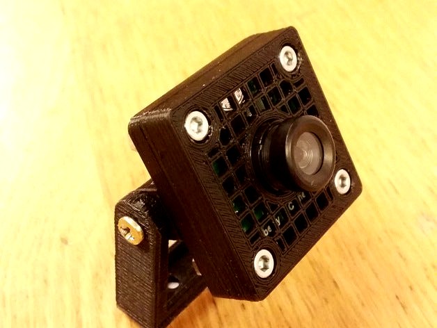 Raspberry Pi Camera Case (M12x5 camera) by Dvogonen