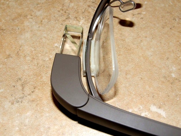 Google Glass Lens Mount by vance