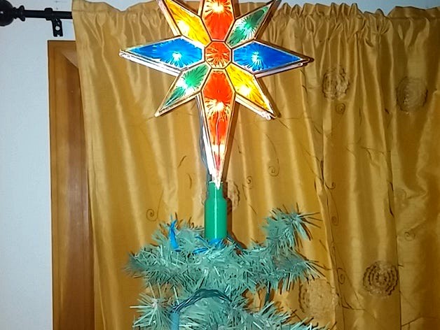 Tree Topper Mount by Printed_Solid
