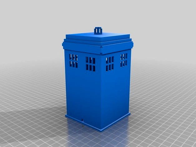 The Doctor's Tardis by wpm_3D
