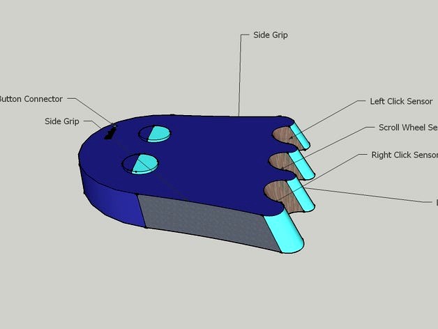 Ghostly Wirless Mouse by The_Muffin_Man