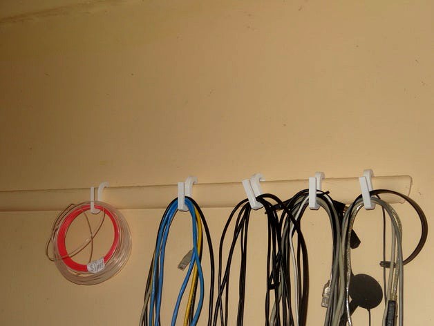 Wall Rail Hook by swampyness