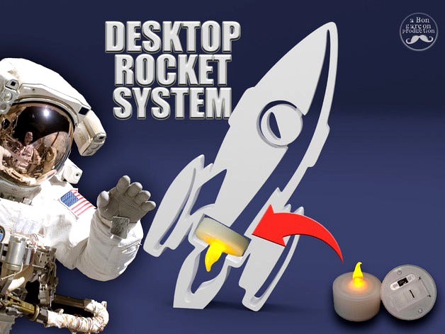 DESKTOP ROCKET by BonGarcon