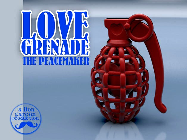 LOVE GRENADE -the peacemaker- by BonGarcon