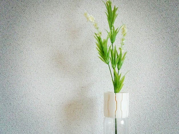 PET VASE CAP_03_slit by masa4dc