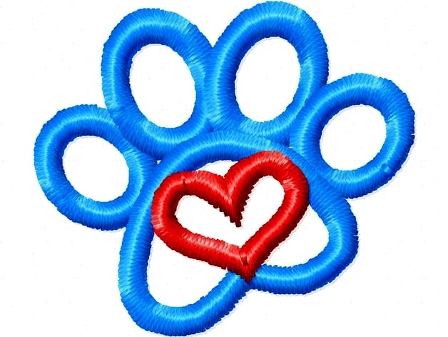 Free standing lace, embroidery design for pet lowers. by nurpinar