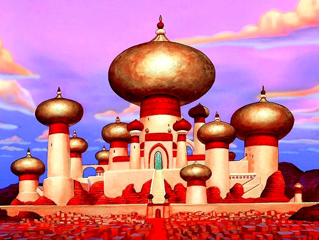 The Sultan's Palace (From Disney's Aladdin) by WEDimagineer