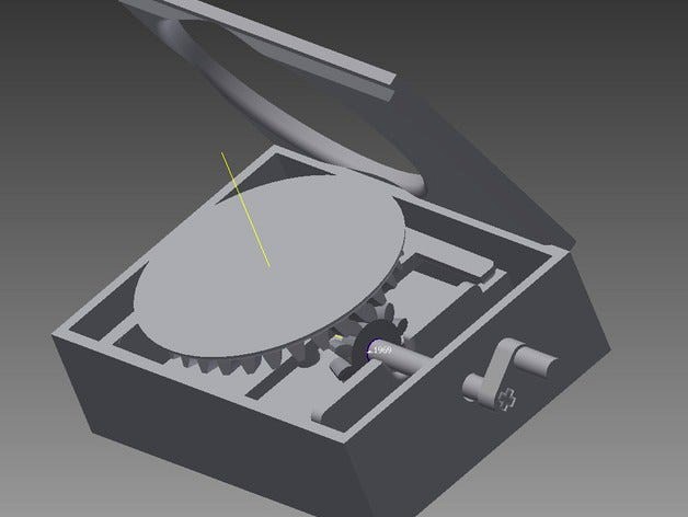 Vinyl Record Player Model by ice876