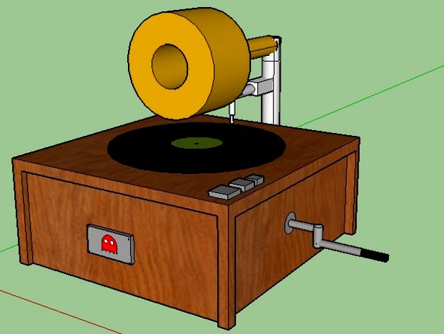 Ghostly Gramaphone by ToxicVenom