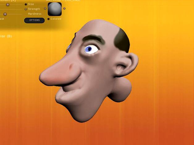 Cartoon head by giapti2003