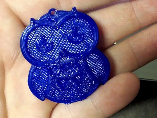 Cute Owl Pendant by NathanAhrend