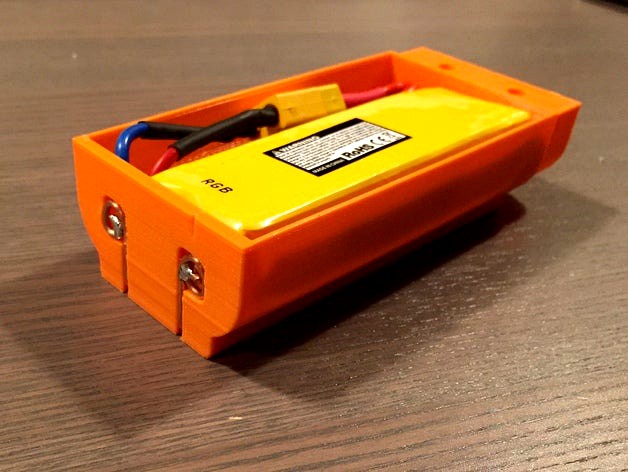 Nerf Rapidstrike LiPo battery housing by intofocus