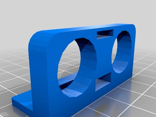 Ultrasonic sensor HC-SR04 holder by CAVEDU