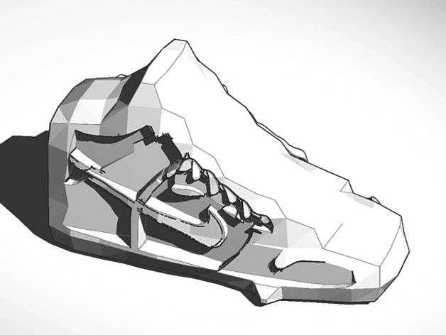 Nike Dunk High paperweight by 3Dgoon