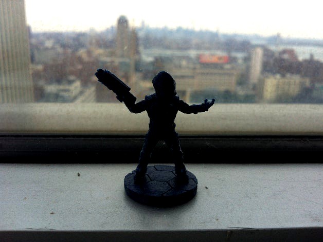 28mm Dominion Officer by dutchmogul