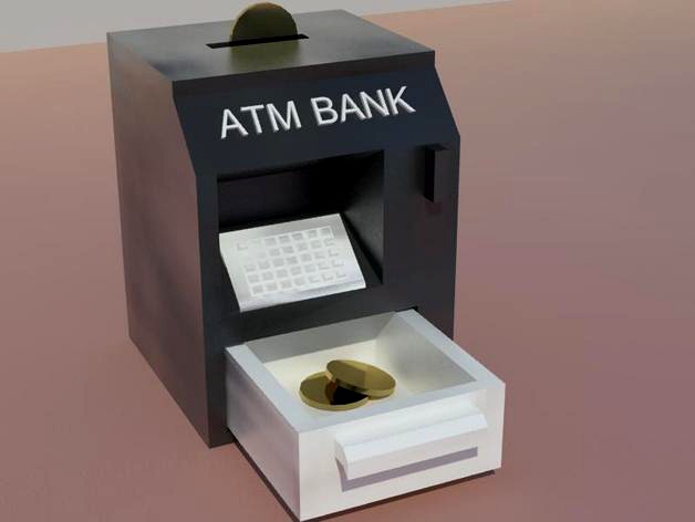 ATM money box by alavanimation