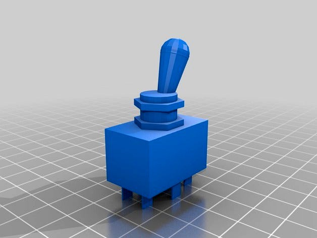Parametric Toggle Switch Library by txoof