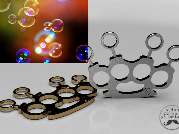 Knuckle-Buster BubbleBlower by BonGarcon