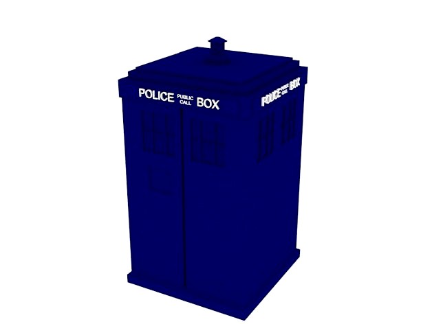 Police Box (TARDIS) by popejpii