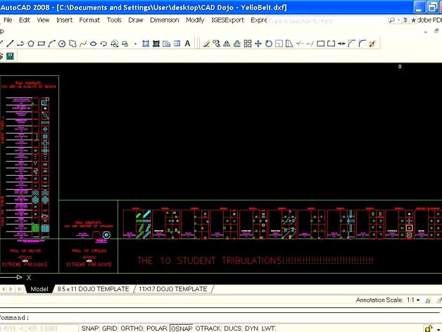 CAD Dojo Template by HackRVA