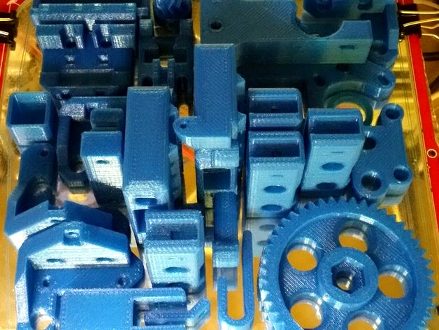 Prusa i3 - Semi-Utilitronic Industries edition by gcolbourn