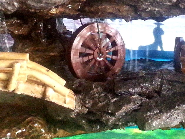 Waterwheel for fishtank by cabara