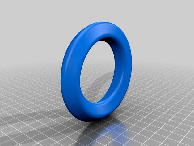 Going round and round, mobius-ring by Defauld