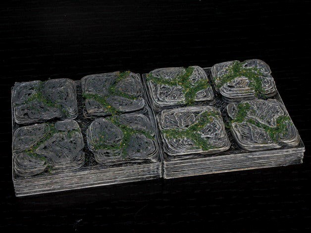 OpenForge Ruined Floor Tile by devonjones