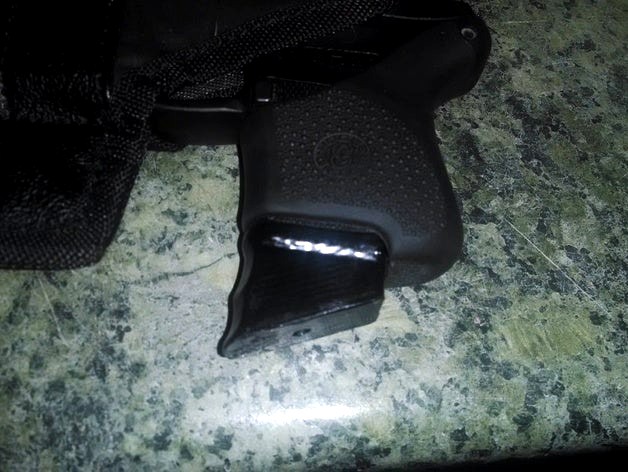 Reinforced Extra Long Ruger LCP Grip Extension by Puck