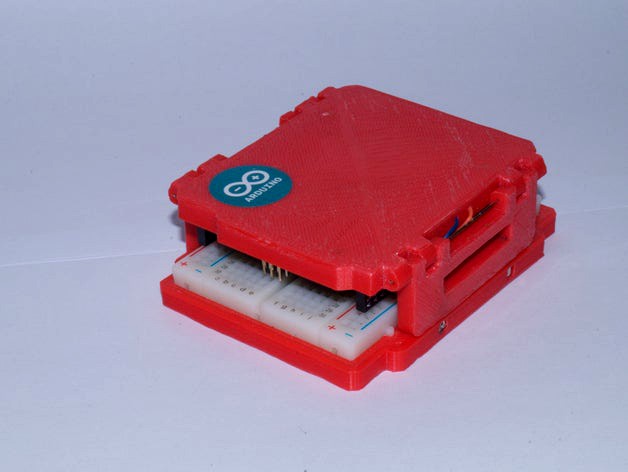 Folding Box for Arduino Uno by sebastianliebhart