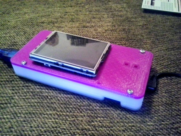 AstroPrint Astrobox top for PCDuino v2 pin access by metaled