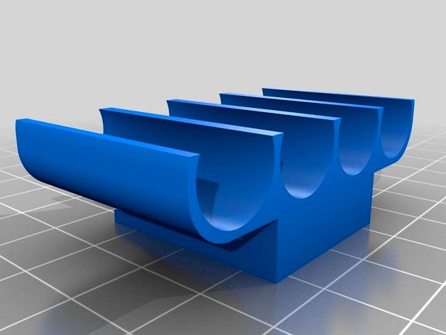 Foam Dart holder Nerf compatible by dde