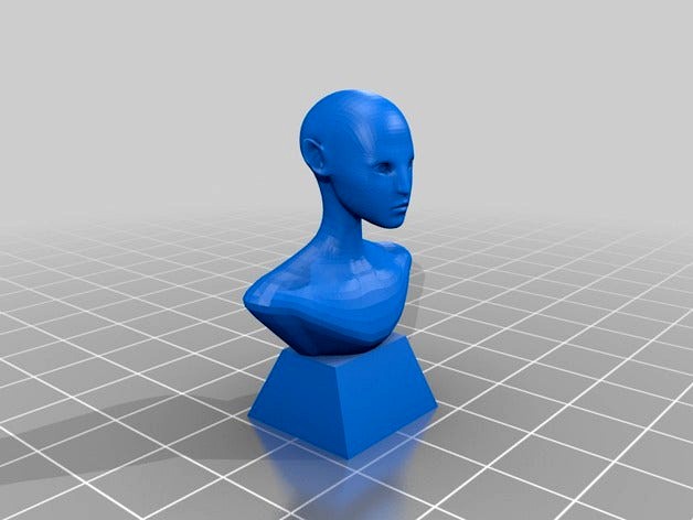 My Avatar bust by Gendalfin