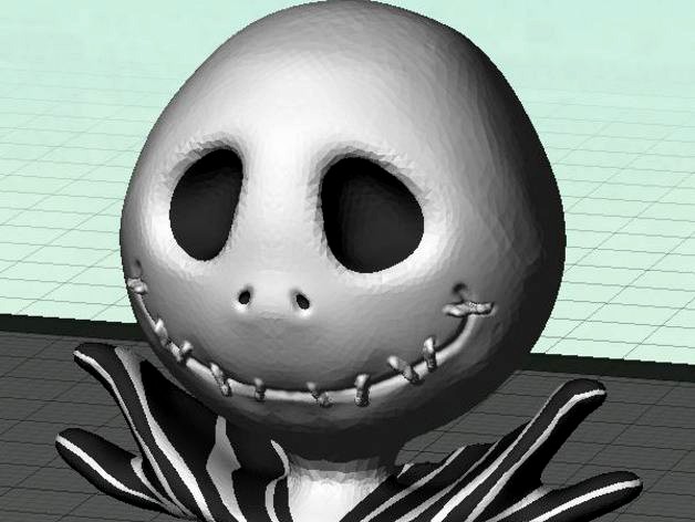 Jack Skellington Bust by WeeksB