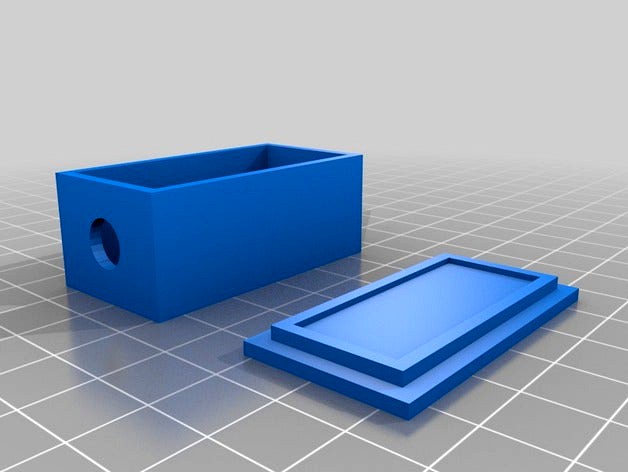 3A buck converter case by evilbender