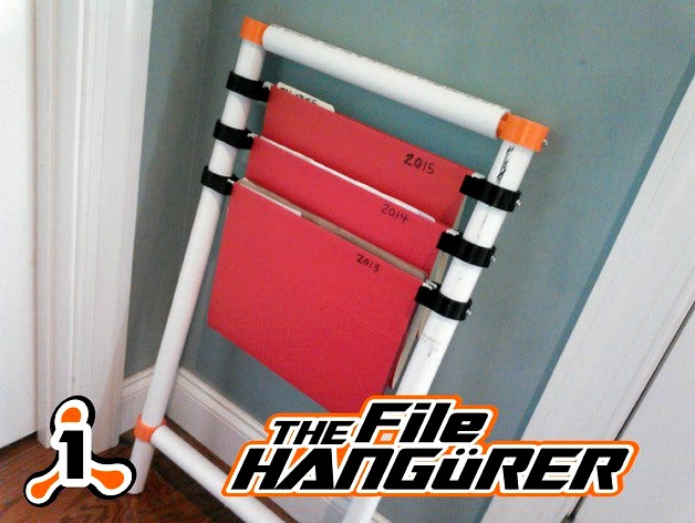 The File Hangürer - Hanging File Organizer - Super space efficient. Hang files anywhere. - Plexus 1 by Tony_D
