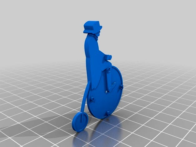 vintage bicycle clock. by alavanimation