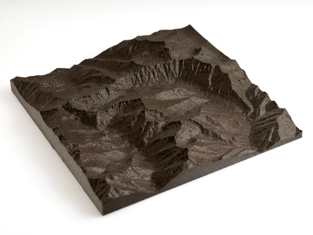Trinity Alps Maps by walter