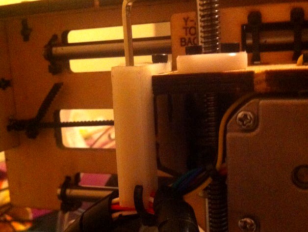 Upgrade Printrbot Simple 1405 Cable supports by Messdu74